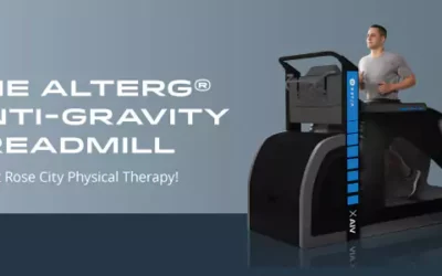 THE ALTERG® ANTI-GRAVITY TREADMILL AT ROSE CITY PHYSICAL THERAPY