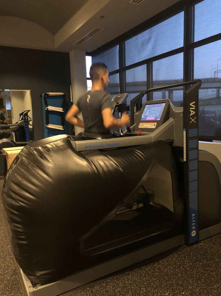 RECOVER FASTER AND LOWER EXTREMITY INJURY WITH THE ALTER-G® ANTI-GRAVITY TREADMILL